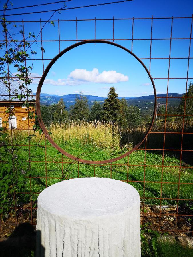 Haugtun Gardspensjonat Og Leiligheter Nordre Land Esterno foto
